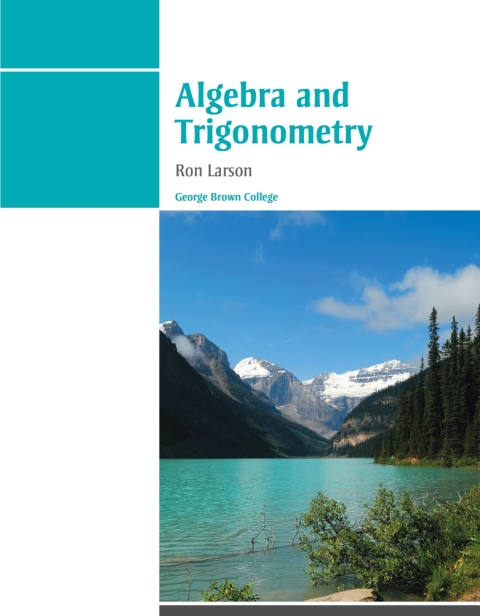 Book Custom eBook: Algebra and Trigonometry, Custom Edition for George Brown College free