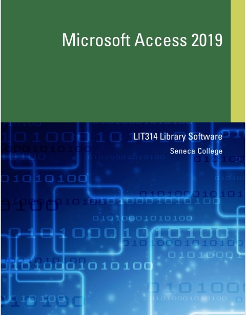 Book Custom eBook: LIT314 Library Software, Seneca College free