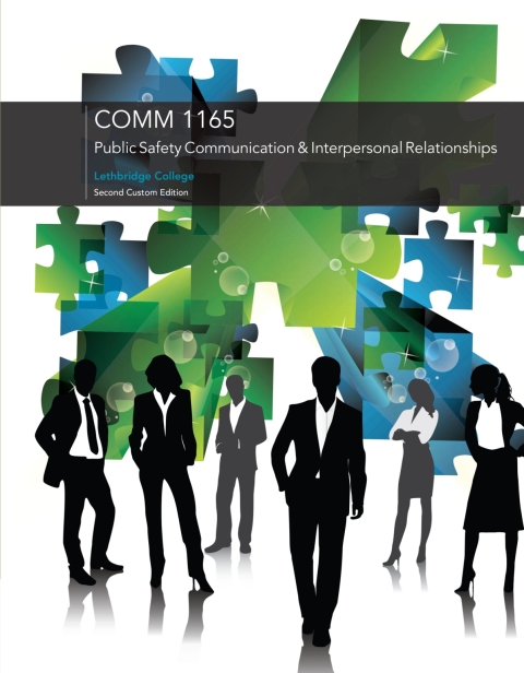 Book Custom eBook: COMM 1165: Public Safety Communication & Interpersonal Relationships, Lethbridge College free