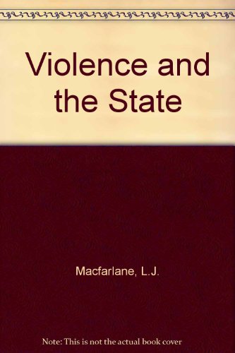 Book Violence And The State (nelson's Political Science Library) free