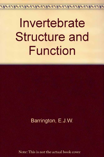 Book Invertebrate Structure and Function free