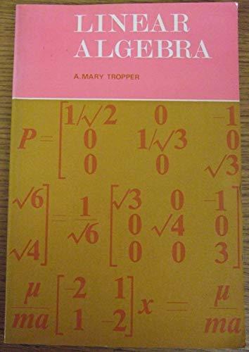 Book Linear algebra free