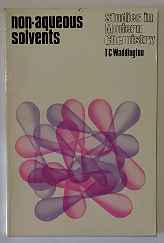 Book Nonaqueous Solvents (Study in Modern Chemistry) free