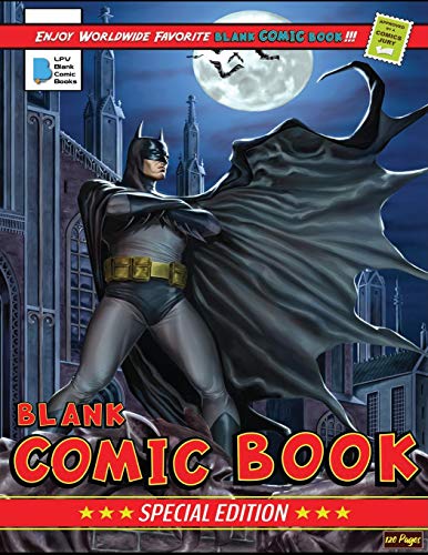 Book Blank Comic Book: Create Your Own Comics with this Comic Book Journal Notebook - 120 Pages of Fun and Unique Templates - A Large 8.5 x 11 Inches ... - Cartoon / Comic Book With Lots of Te free