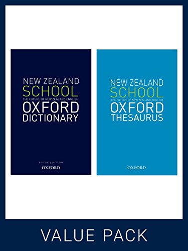 Book New Zealand School Oxford Dictionary and Thesaurus Pack free