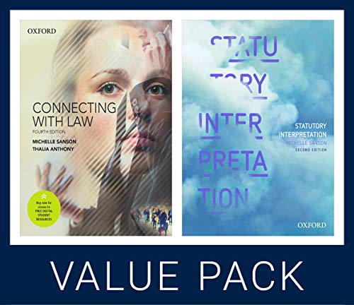 Book Connecting with Law 4e and Statutory Interpretation 2e Value Pack free