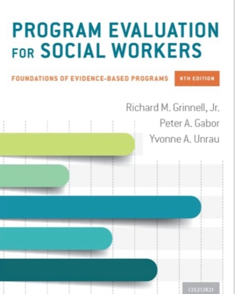 Book Program Evaluation for Social Workers: Foundations of Evidence-Based Programs free
