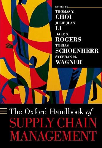 Book The Oxford Handbook of Supply Chain Management (Oxford Handbooks) free