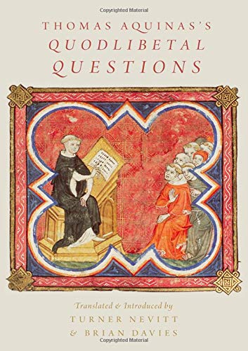 Book Thomas Aquinas's Quodlibetal Questions free