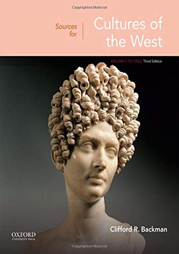 Book Sources for Cultures of the West: Volume 1: To 1750 free