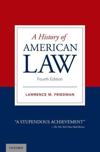 Book A History of American Law free