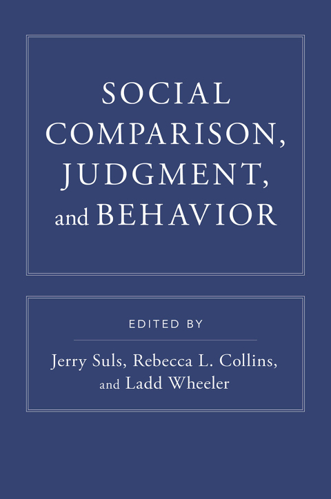 Book Social Comparison, Judgment, and Behavior free