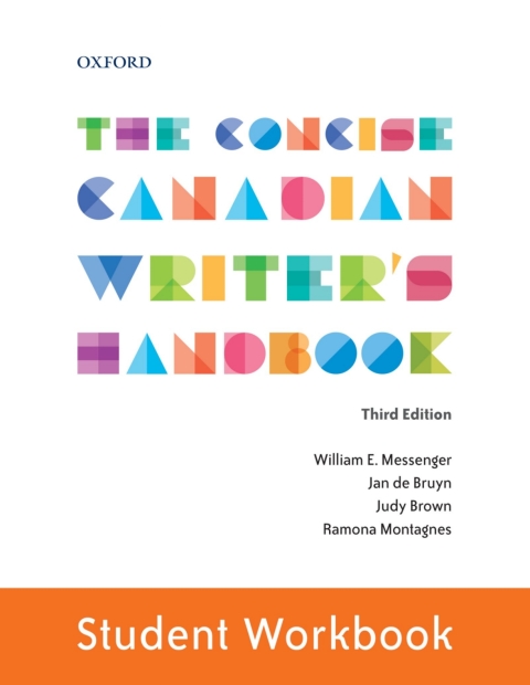 Book The Concise Canadian Writer's Handbook: Student Workbook free