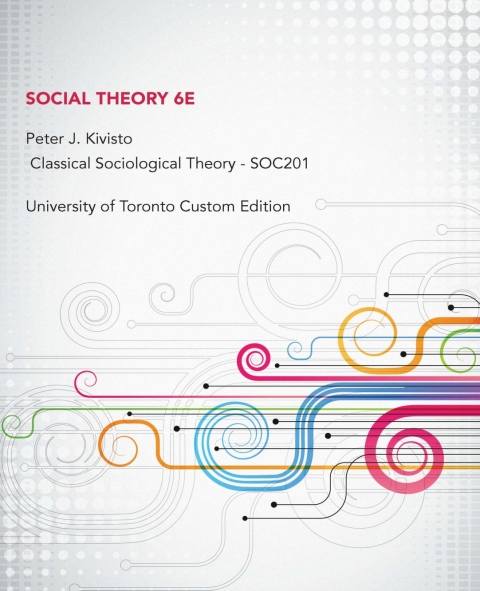 Book University of Toronto Custom Edition: Social Theory  SOC201 free