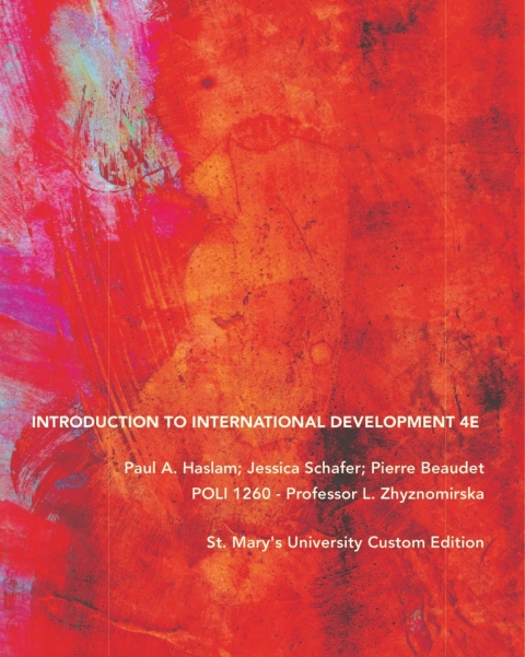 Book Custom for St Mary's University: Intro to International Development free