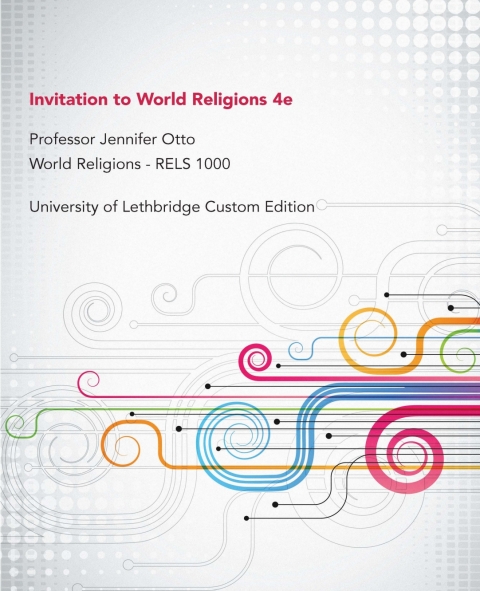 Book Invitation to World Religions RELS 1000 University of Lethbridge Custom Edition free