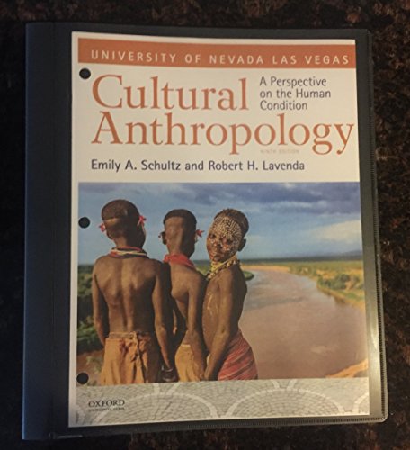 Book Cultural Anthropology: A Perspective on the Human Condition 9th Edition UNLV free