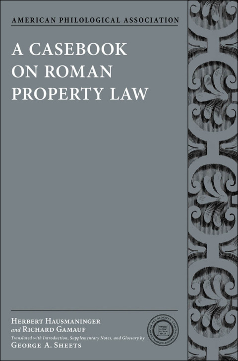 Book A Casebook on Roman Property Law free