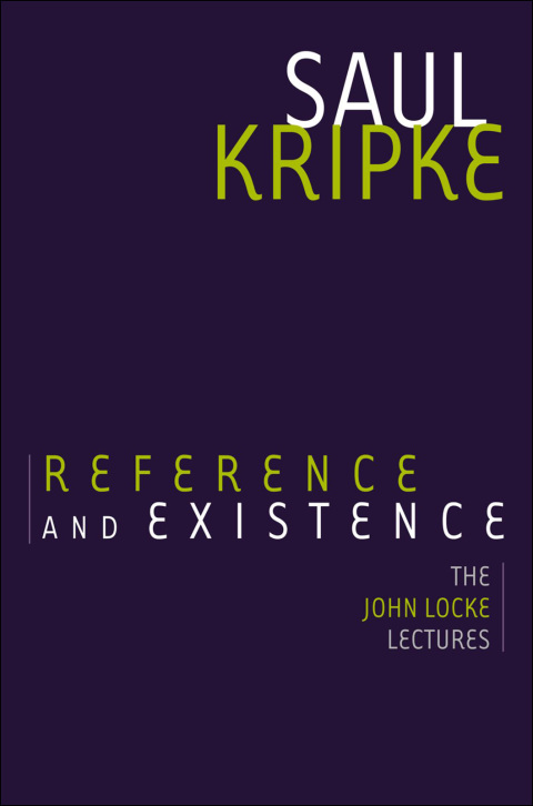 Book Reference and Existence: The John Locke Lectures free