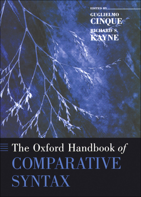 Book The Oxford Handbook of Comparative Syntax free