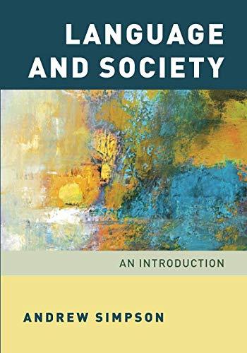 Book Language and Society: An Introduction free