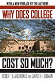 Book Why Does College Cost So Much? free