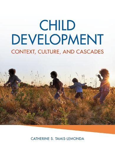 Book Child Development: Context, Culture, and Cascades free