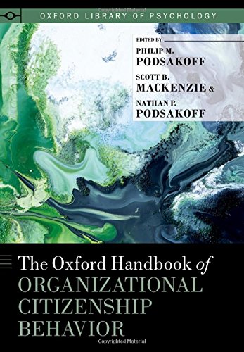 Book The Oxford Handbook of Organizational Citizenship Behavior (Oxford Library of Psychology) free