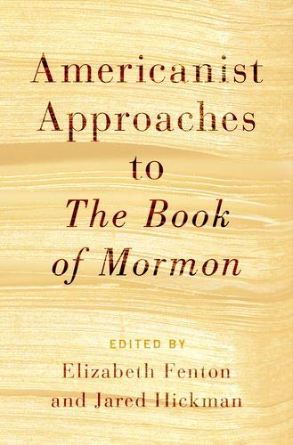 Book Americanist Approaches to The Book of Mormon free
