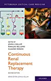 Book Continuous Renal Replacement Therapy (Pittsburgh Critical Care Medicine) free