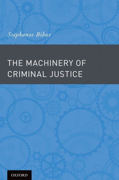 Book The Machinery of Criminal Justice free