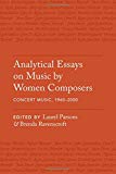 Book Analytical Essays on Music by Women Composers: Concert Music, 1960-2000 free
