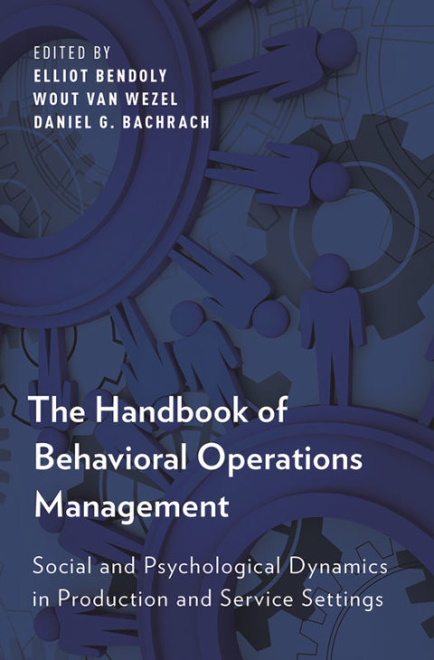 Book The Handbook of Behavioral Operations Management: Social and Psychological Dynamics in Production and Service Settings free