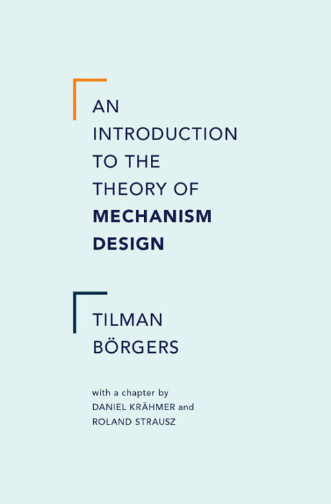 Book An Introduction to the Theory of Mechanism Design free