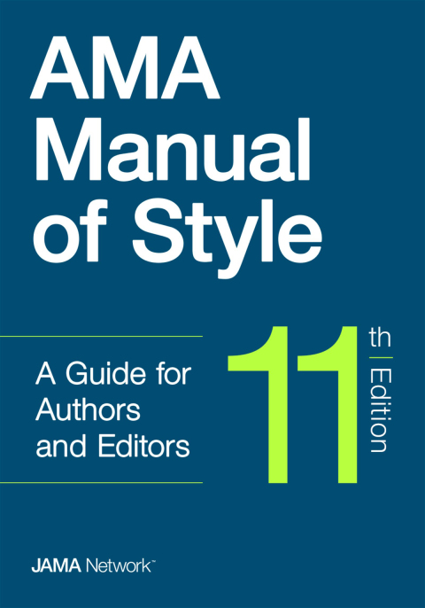 Book AMA Manual of Style: A Guide for Authors and Editors free