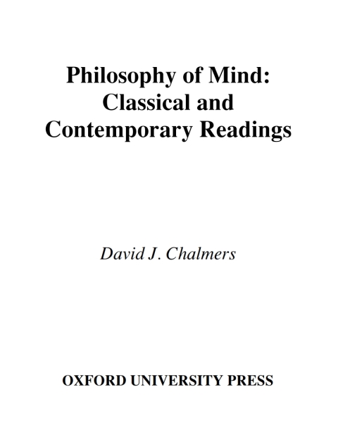 Book Philosophy of Mind free