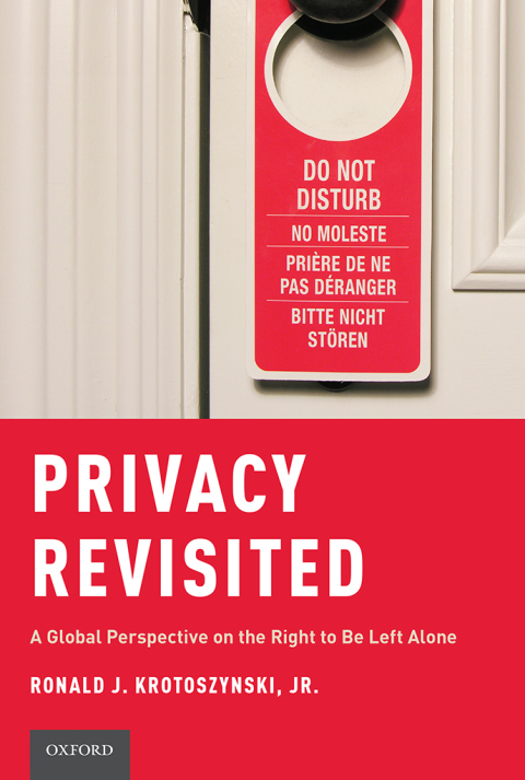 Book Privacy Revisited: A Global Perspective on the Right to Be Left Alone free