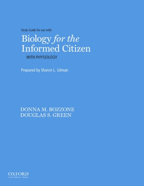 Book Biology for the Informed Citizen with Physiology Study Guide free
