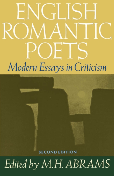 Book English Romantic Poets: Modern Essays in Criticism (Galaxy Books) free