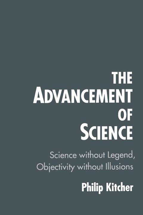 Book The Advancement of Science free