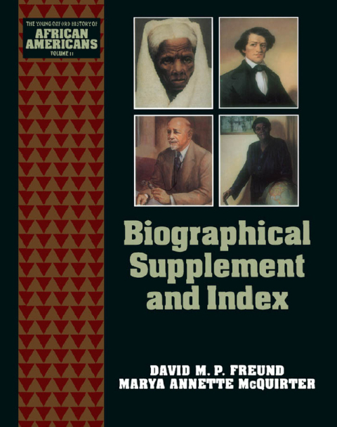 Book Biographical Supplement and Index (The Young Oxford History of African Americans Book 11) free