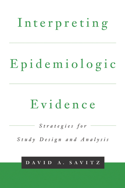 Book Interpreting Epidemiologic Evidence: Strategies for Study Design & Analysis (Medicine) free