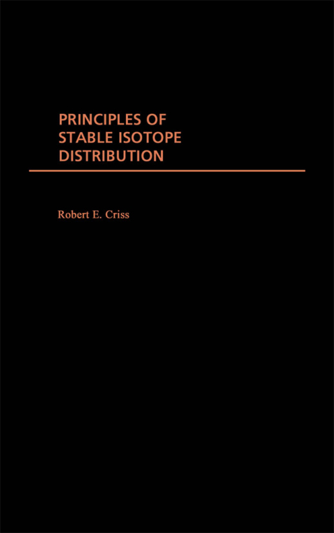 Book Principles of Stable Isotope Distribution free