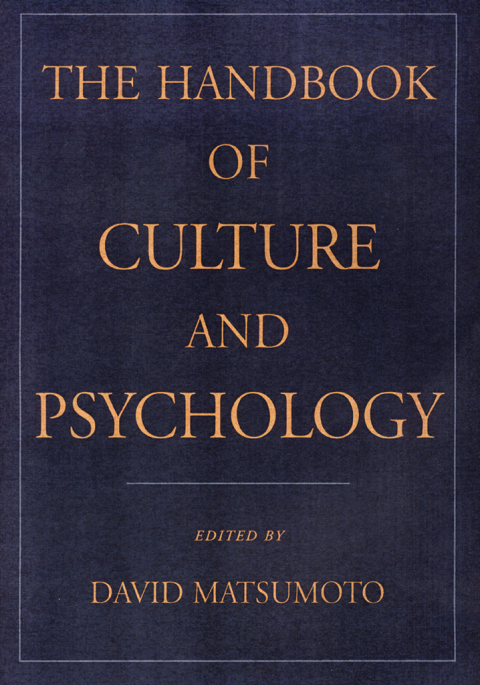 Book The Handbook of Culture and Psychology free