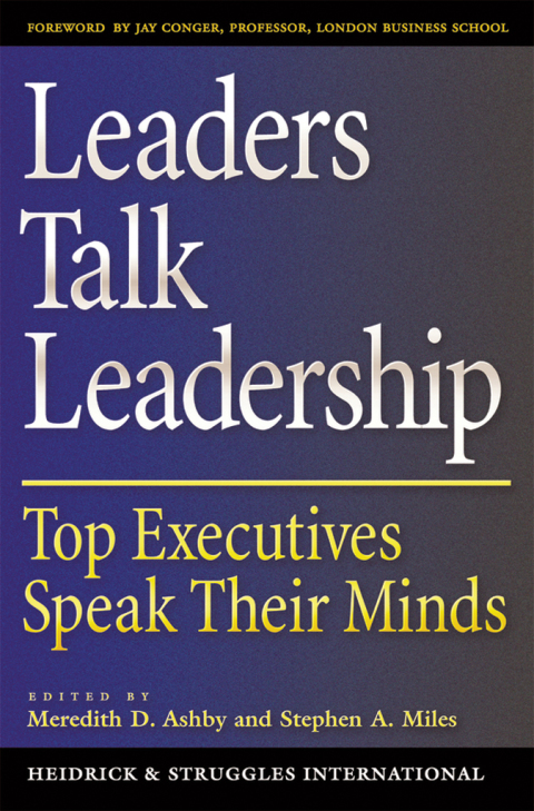 Book Leaders Talk Leadership free