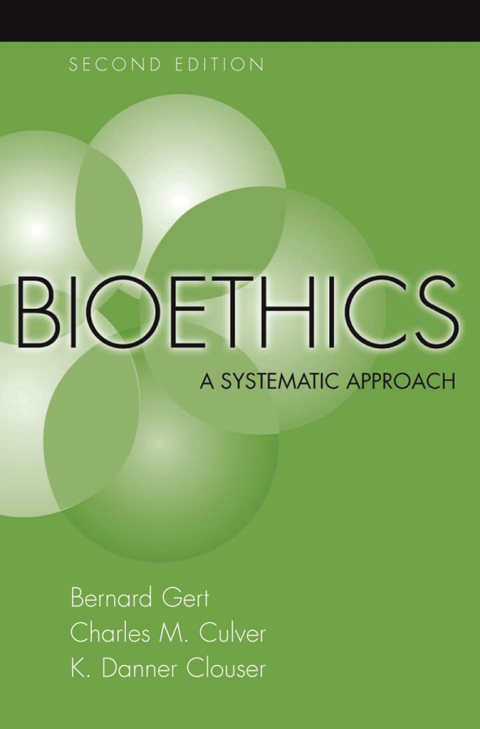 Book Bioethics: A Return to Fundamentals free