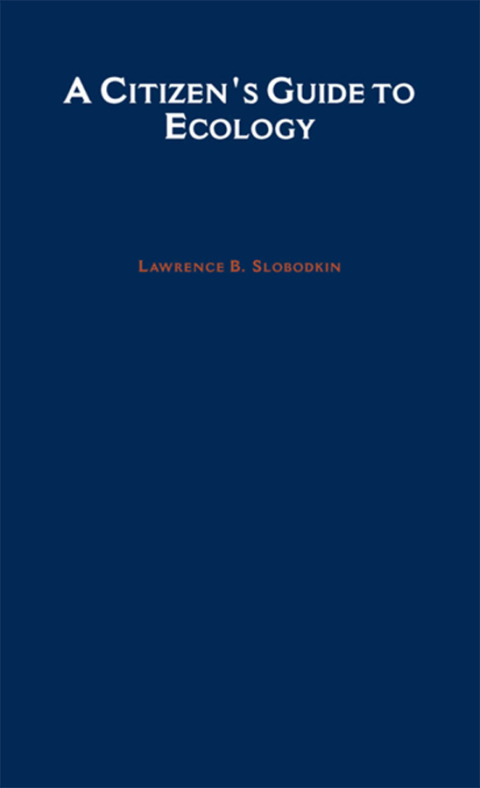 Book A Citizen's Guide to Ecology free