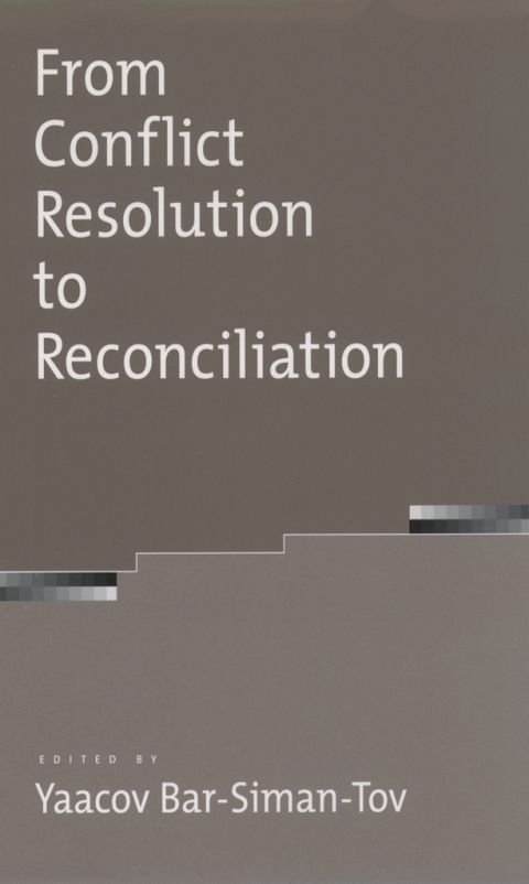 Book From Conflict Resolution to Reconciliation free