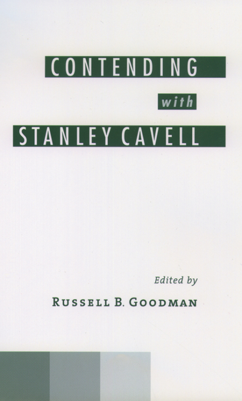 Book Contending with Stanley Cavell free