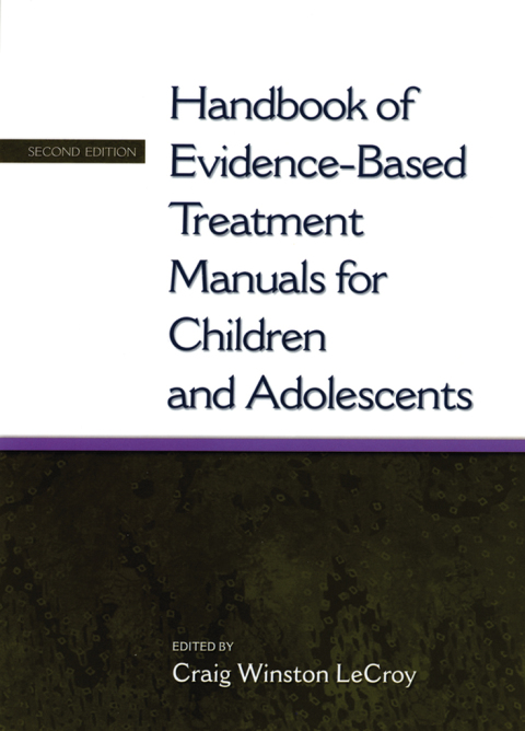 Book Handbook of Evidence-Based Treatment Manuals for Children and Adolescents free